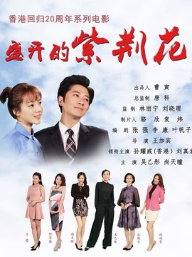 盛開(kāi)的紫荊花